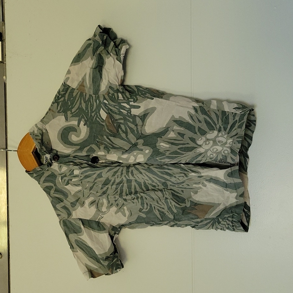 AS-IS Kids Manuhealii Aloha shirt sz S